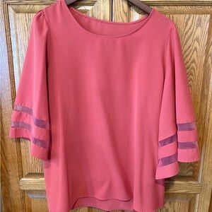 Elegant Pink Women's Top